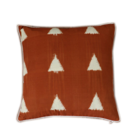 Cotton Charu Ikkat Cushion Cover