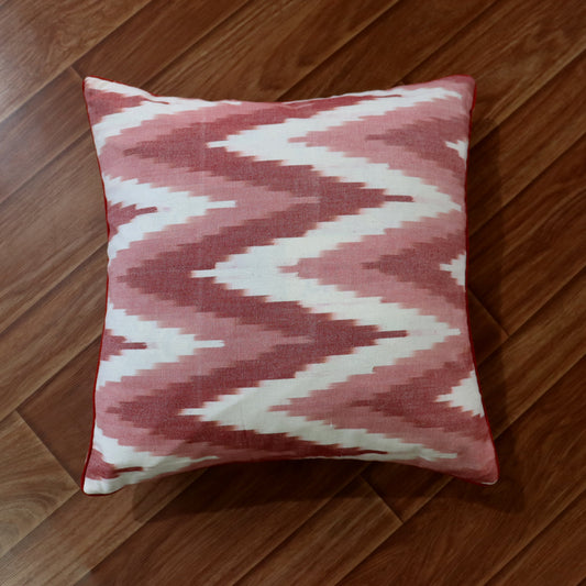 Cotton Kush Ikkat Cushion Cover