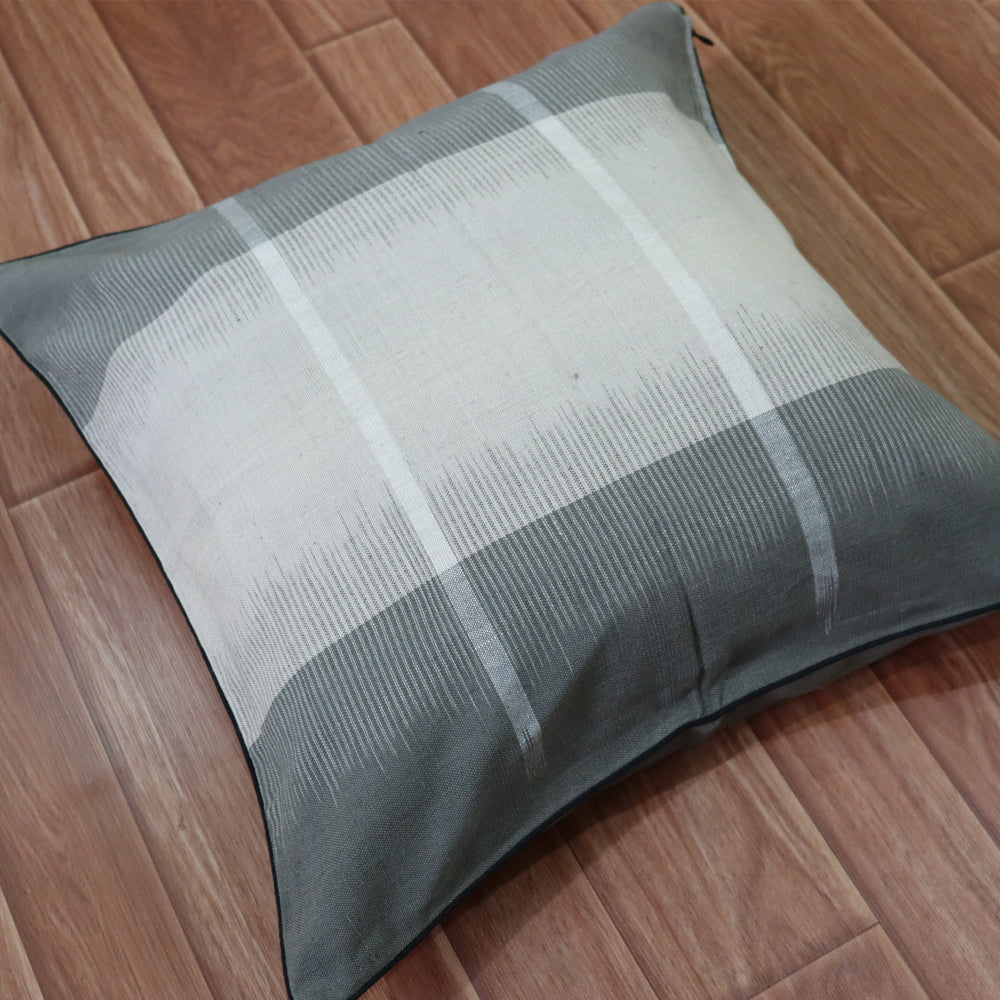 Cotton Tara Ikkat Cushion Cover