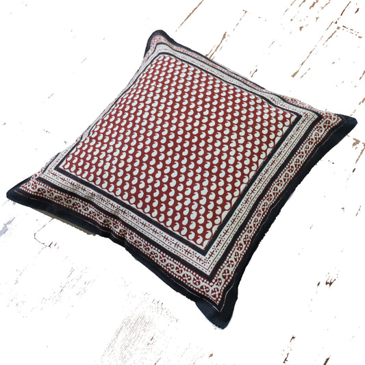 Cotton Raga Block Printed Dhurrie