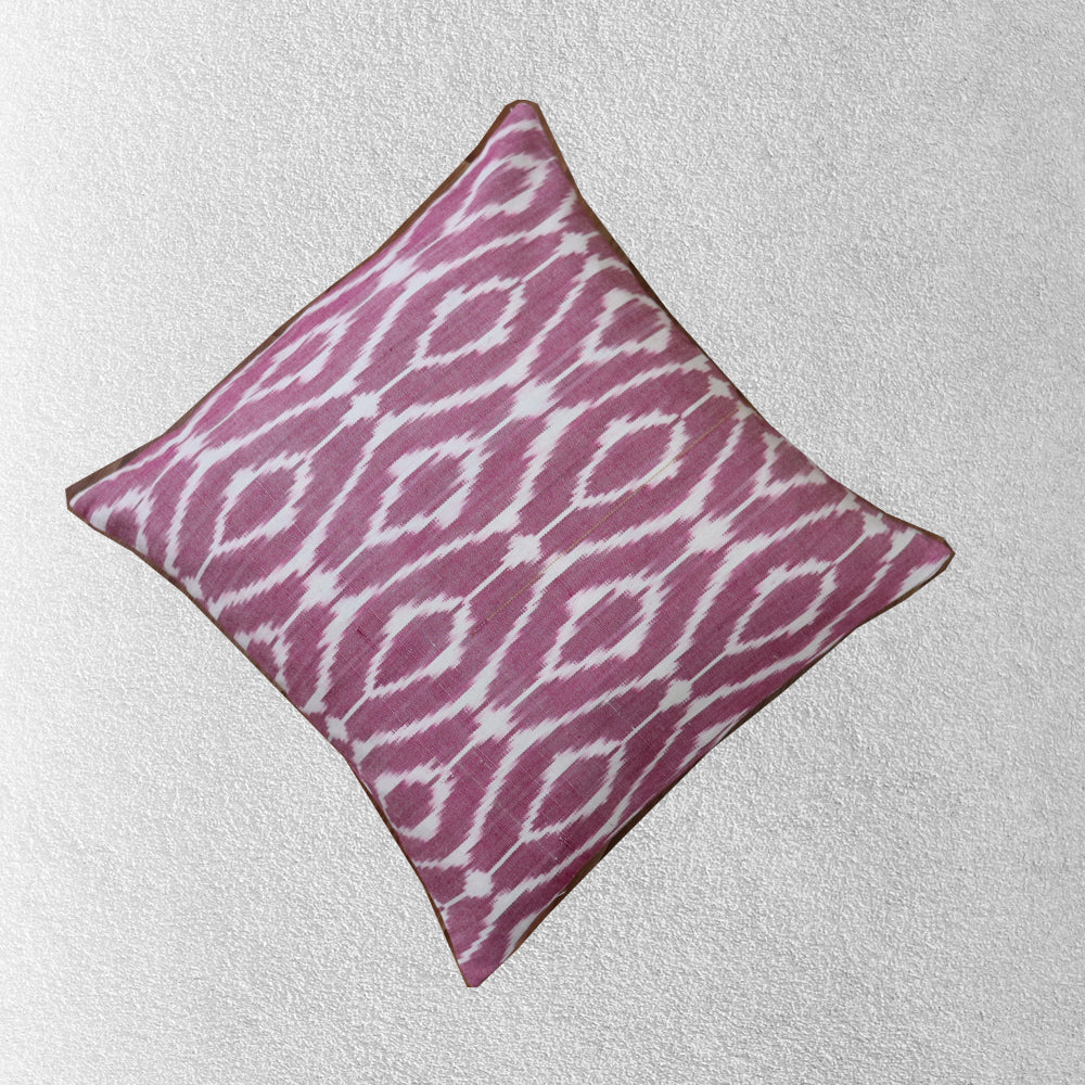 Cotton Madhu Ikkat Cushion Cover