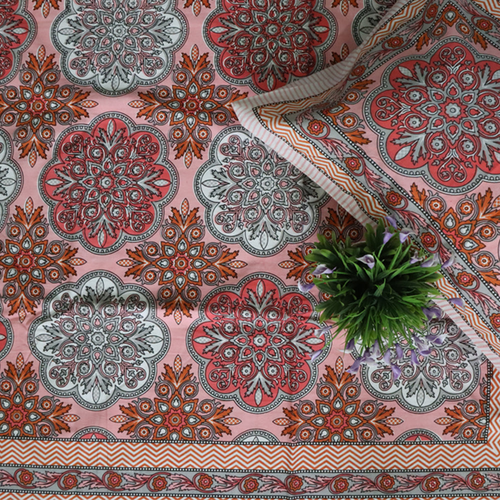Block Printed Cotton Bedcover-04