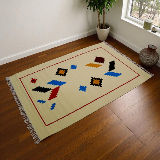 Tara Cotton Woven Dhurrie