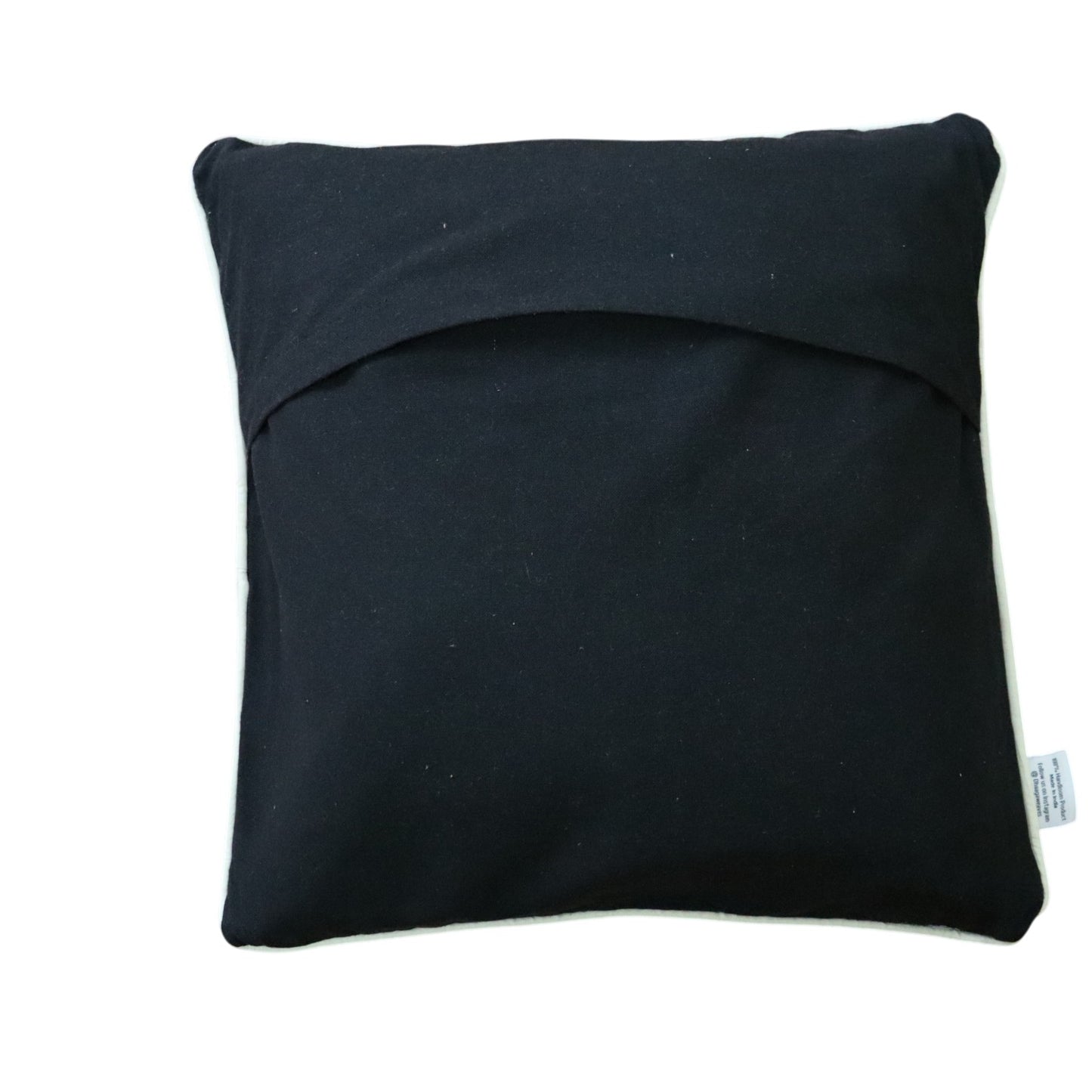 Chhavi Black & White Dhurrie Cushion Covers