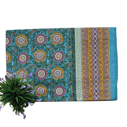 Block Printed Cotton Bed Cover-07
