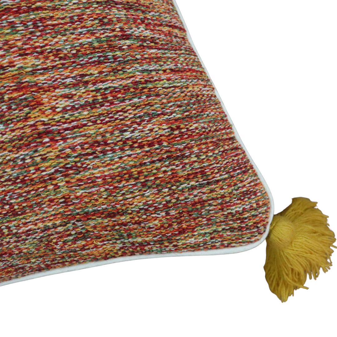 Neha Handwoven Cotton Dhurrie Cushion Cover