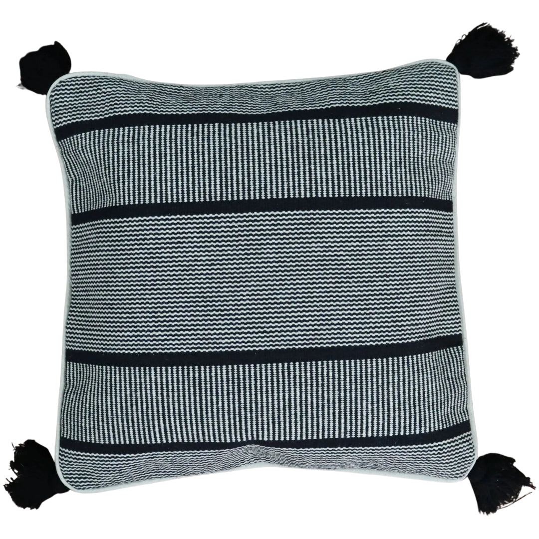 Black & White Stripe Cushion Cover