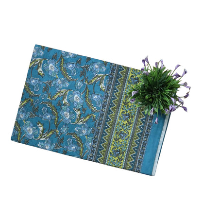 Block Printed Cotton Bed Cover-06