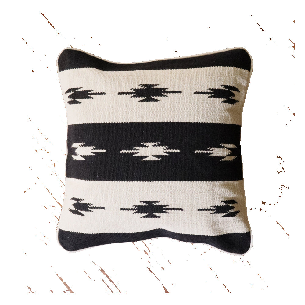 Cotton Handwoven Jazz Dhurrie Cushion Cover