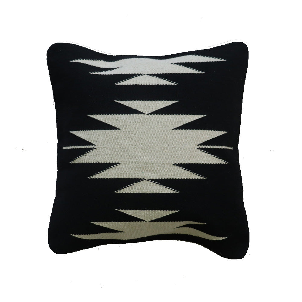 Cotton Handwoven Sara Dhurrie Cushion Cover