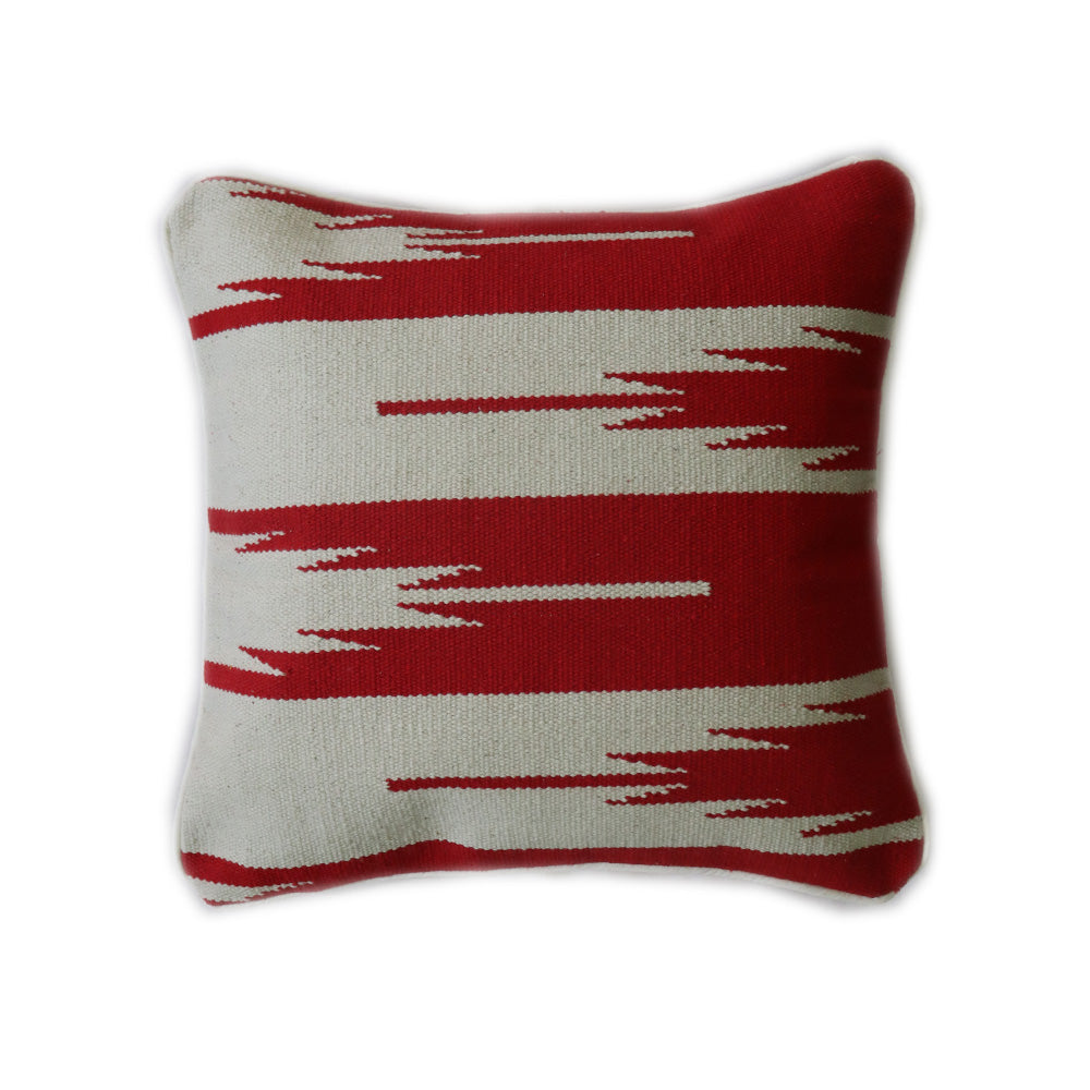Cotton Hanwoven Anu Dhurrie Cushion Cover