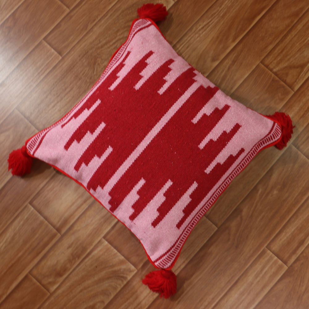 Cotton Anvi Dhurrie Cushion cover