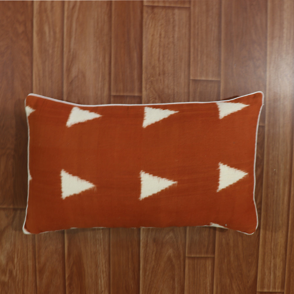 Cotton Charu Ikkat Cushion Cover