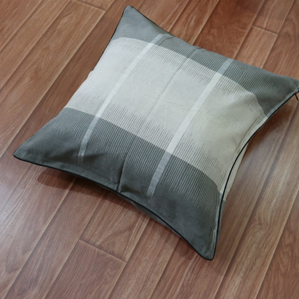Cotton Tara Ikkat Cushion Cover