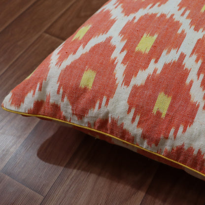 Cotton Neeta Ikkat Cushion Cover