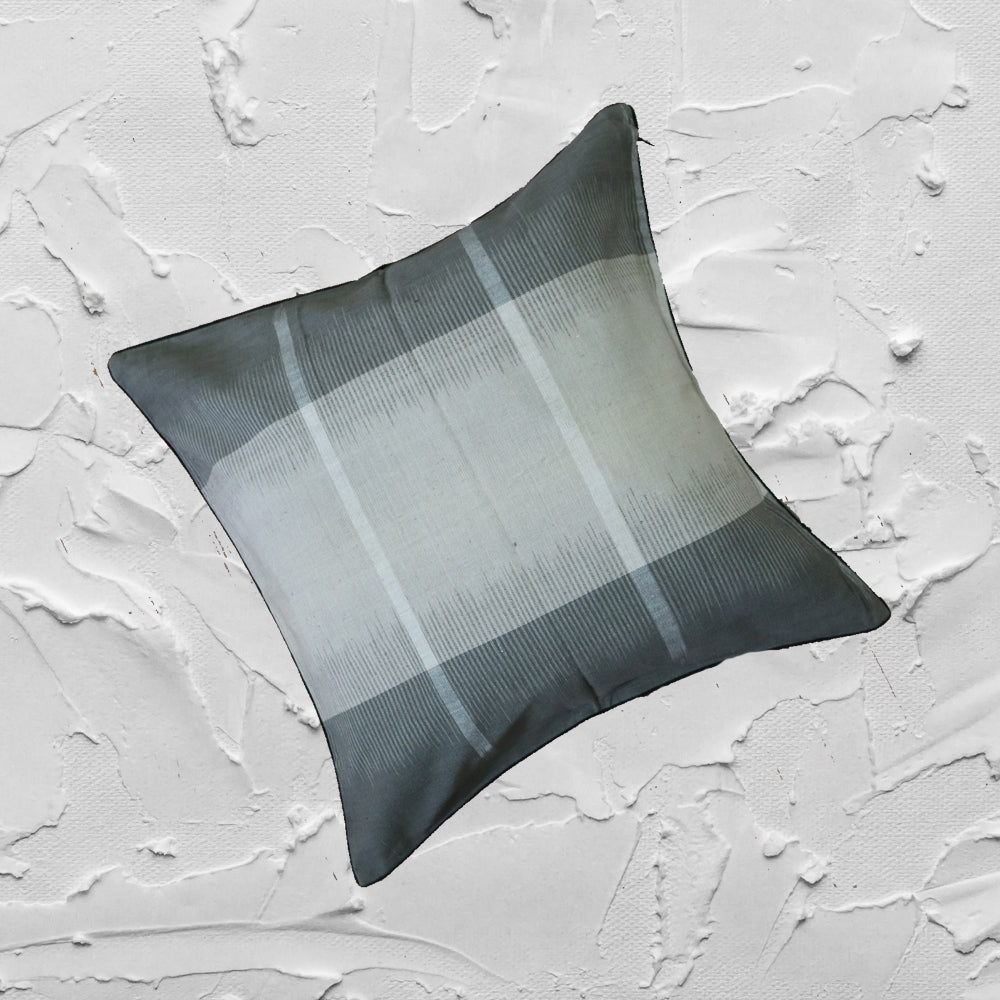Cotton Tara Ikkat Cushion Cover