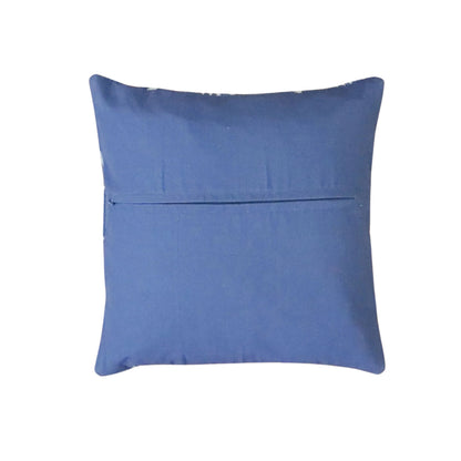 Aradhya Indigo Cushion Cover - 16x16 Inches