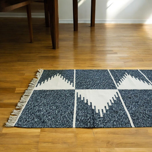 Cotton Mix Colour Handwoven Dhurrie