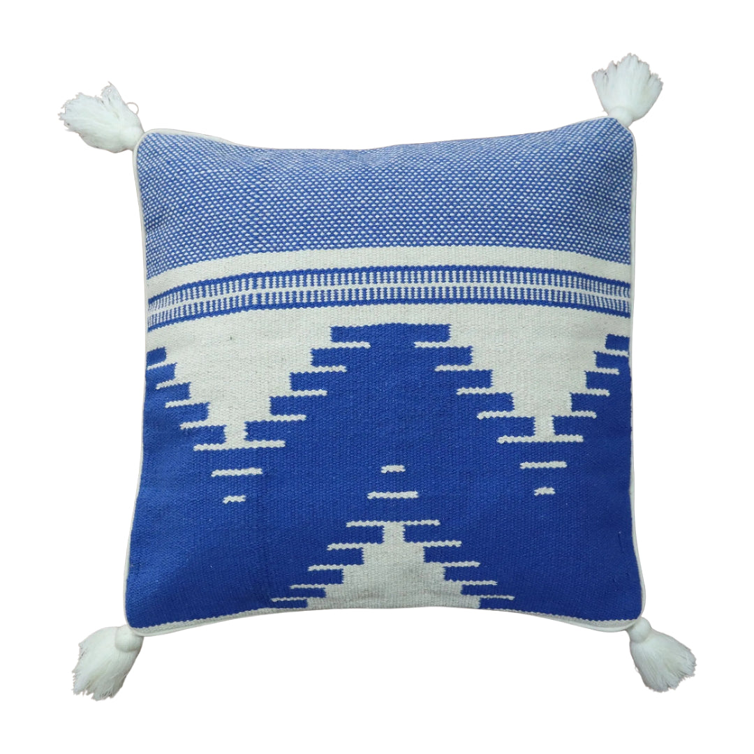 Meena Cotton Dhurrie Cushion Cover