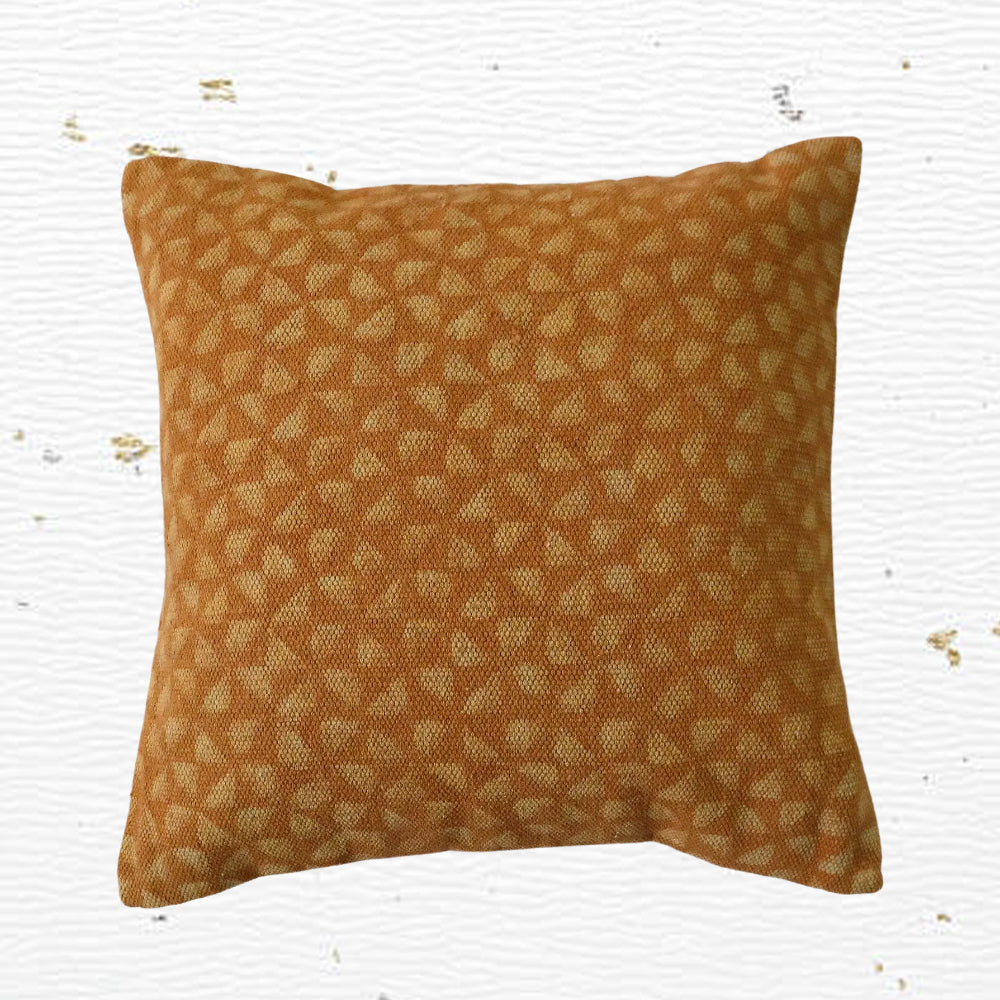 Cotton Dabu Printed Daimond cushion cover