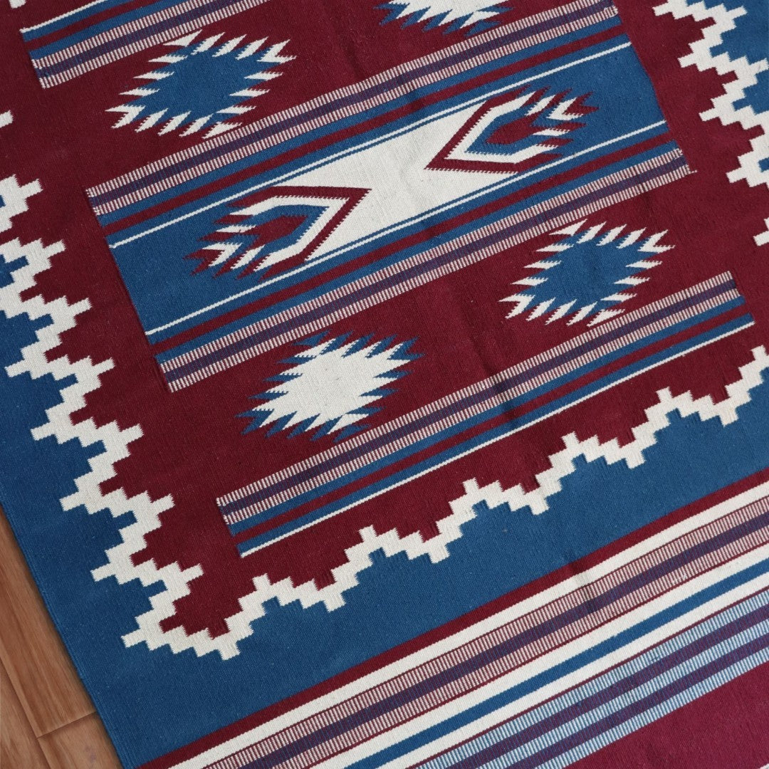Minal Woven Cotton Dhurrie
