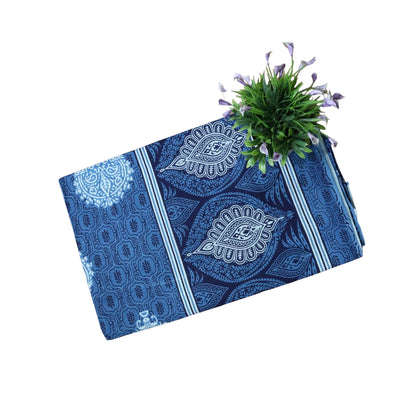 Block Printed Cotton Bedcover-02