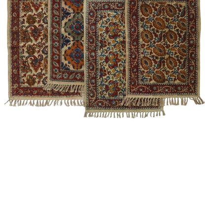 Cotton Kalamkari Door Mats-3(set of 4)