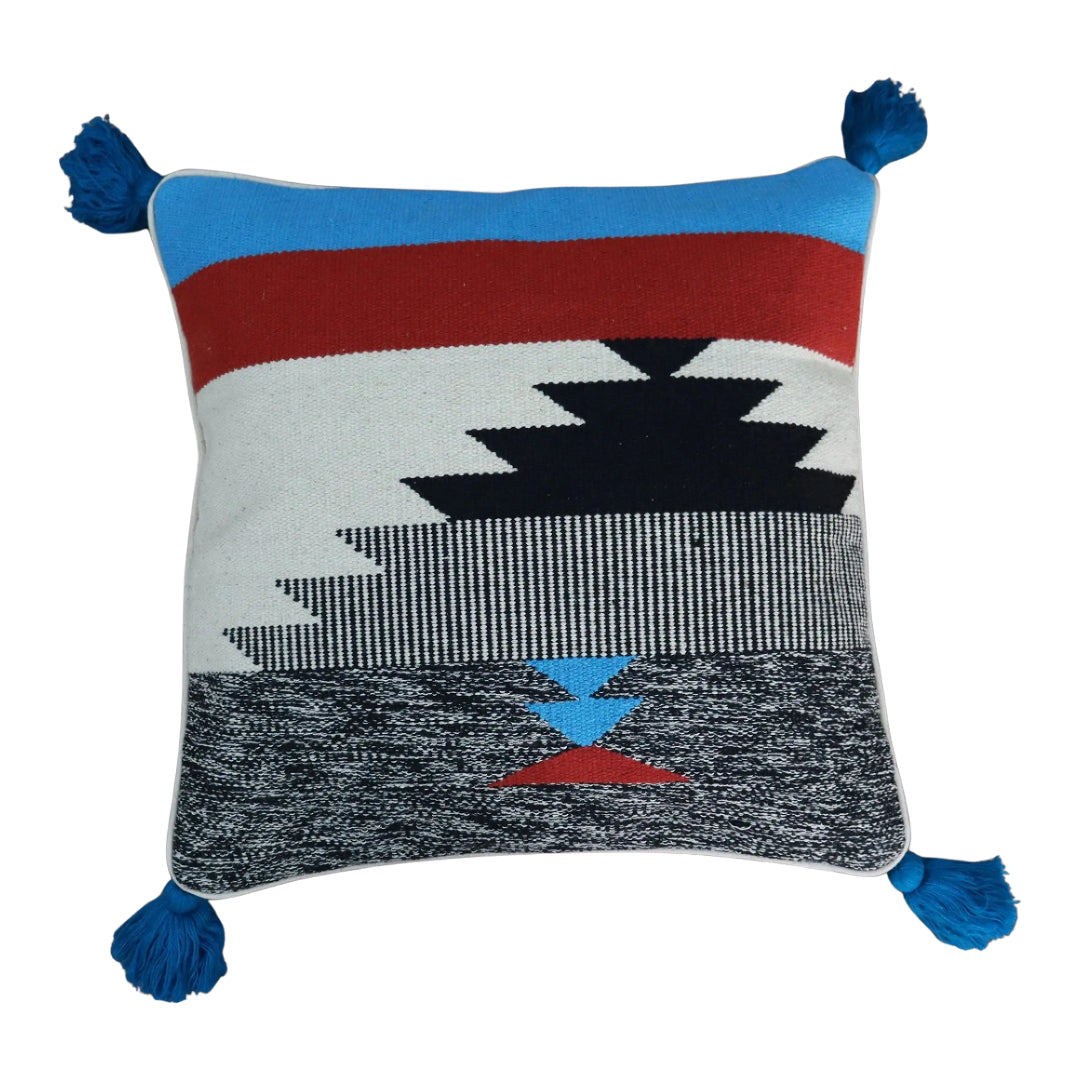 Star Cotton Dhurrie Cushion Cover