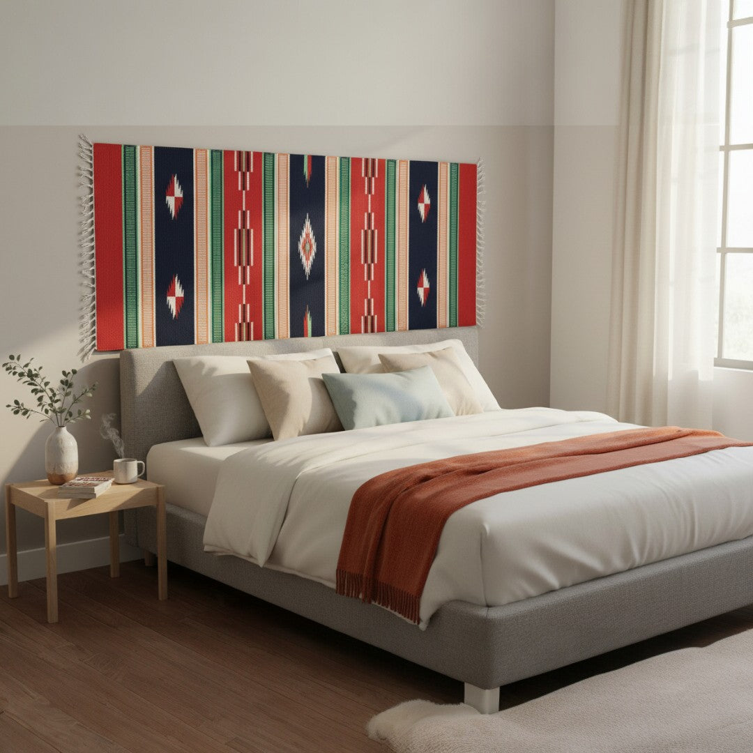 Multi Color Dhurrie Runner