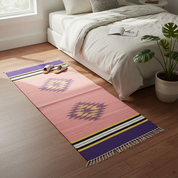 Kankambaram color Dhurrie Runner