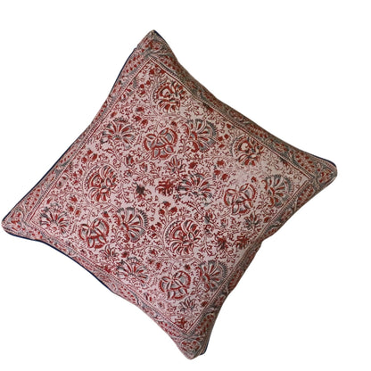 Kalamkari Rust Cushion Covers