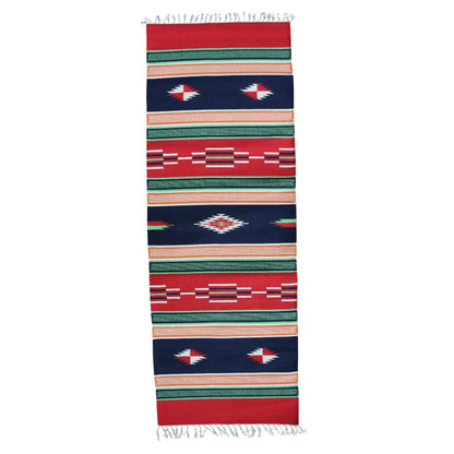 Multi Color Dhurrie Runner