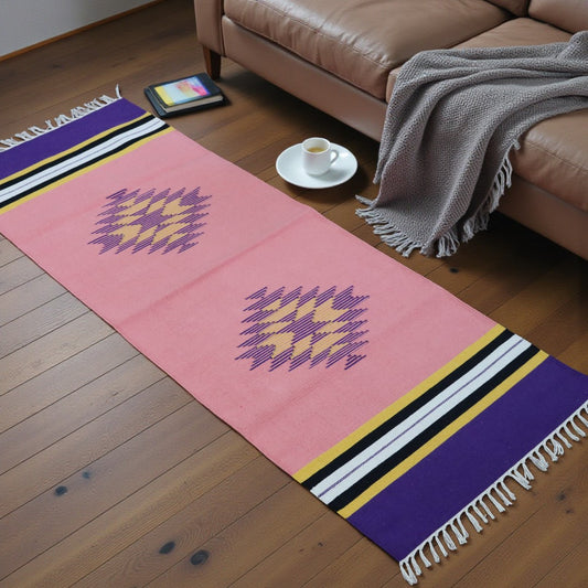 Kankambaram color Dhurrie Runner