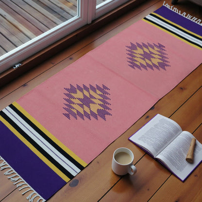 Kankambaram color Dhurrie Runner
