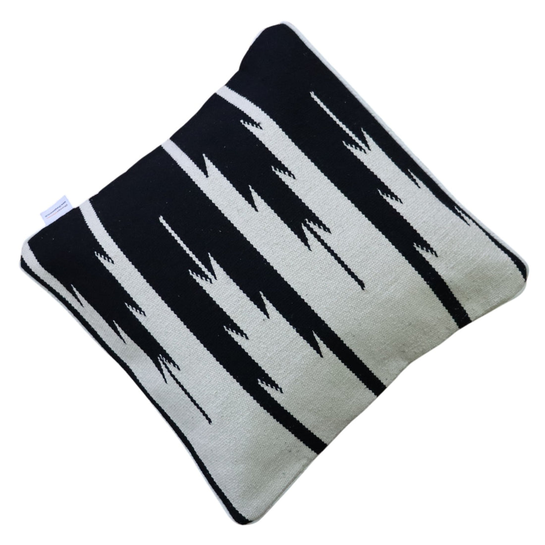 Black & White Temple Cushion Cover