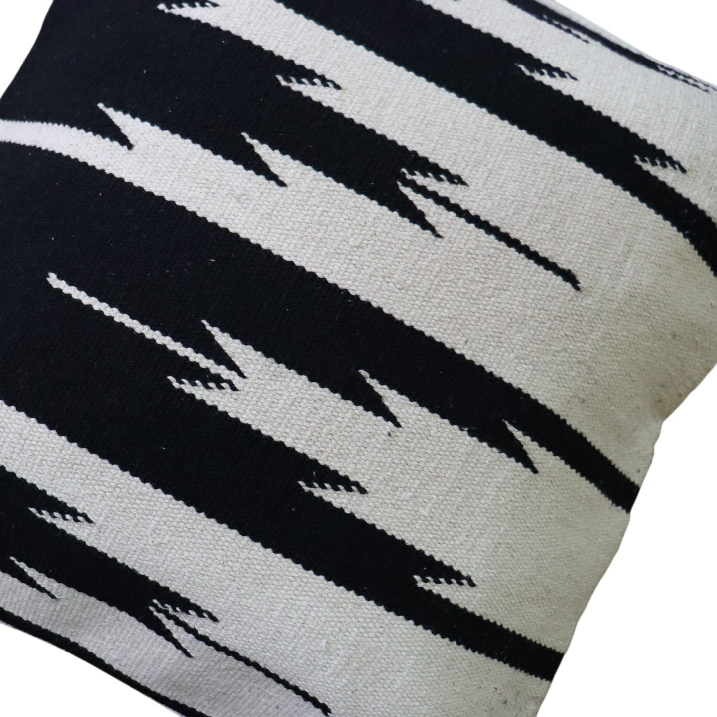 Black & White Temple Cushion Cover