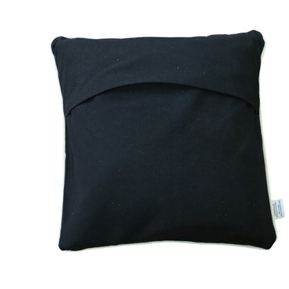 Chhavi Black & White Dhurrie Cushion Covers