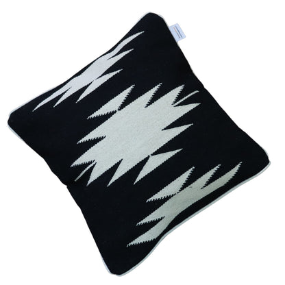 Ayati Black & White Dhurrie Cushion Covers