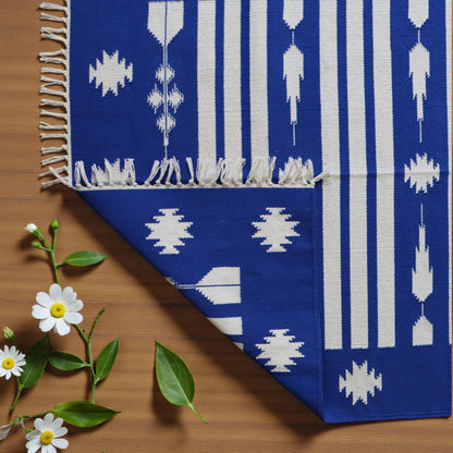 Jaipuria Cotton Handwoven Dhurrie