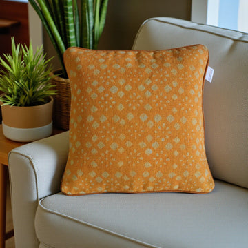 Surya Dabu Block Printed Dhurrie Cushion Cover