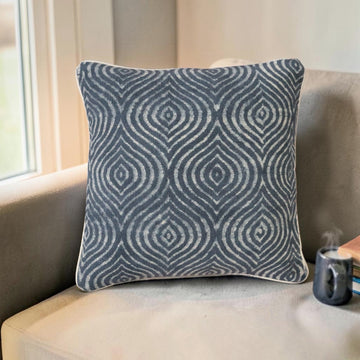 Barka Dabu Block Printed Dhurrie Cushion Covers