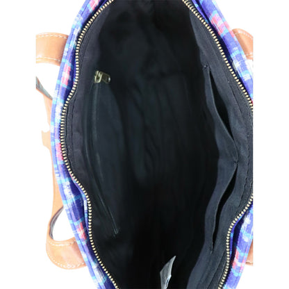 Blue Ikkat Tote Bag